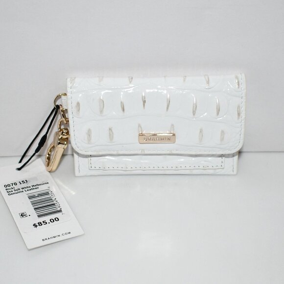 Brahmin Handbags - BRAHMIN Sea Salt White Melbourne Ricki Card Case #007015101323 NWT